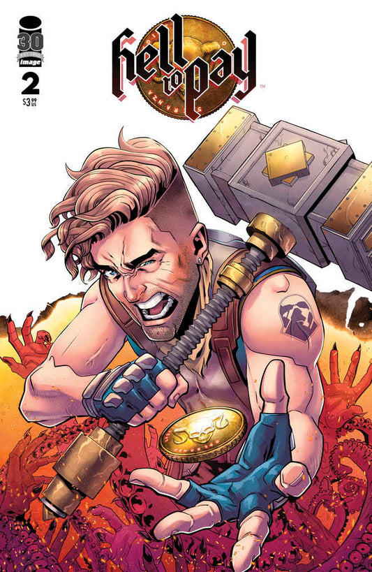 Hell To Pay #2 (Of 6) Cover B Sliney