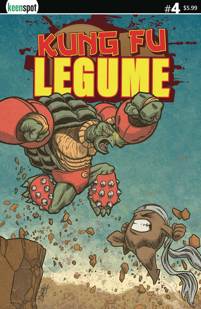 Kung Fu Legume #4 (Of 5) Cover B Jerry Bennett