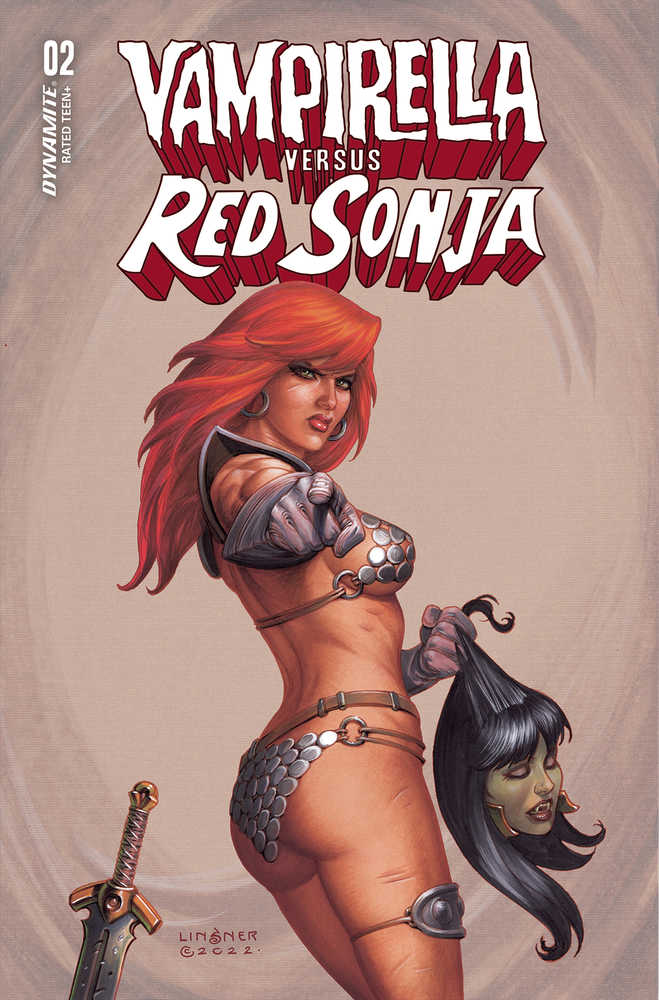 Vampirella vs Red Sonja #2 Cover B Linsner