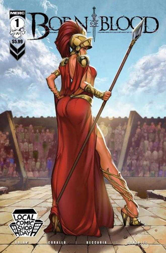 Born Of Blood #1 (Of 6) Local Comic Shop Day Cover A Narcelio Sousa (Mature)