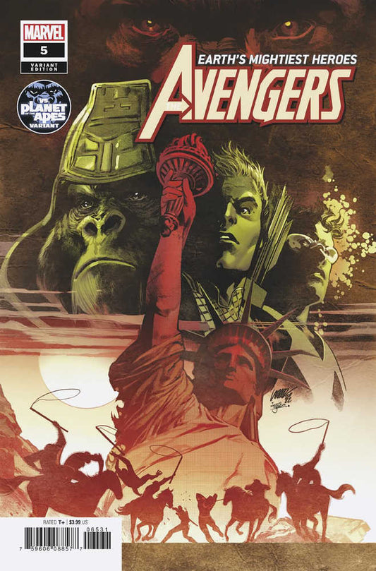 Avengers #65 Larraz Planet Of The Apes Variant