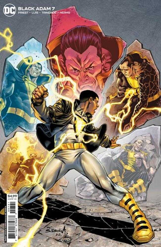 Black Adam #7 (Of 12) Cover B Sergio Davila Card Stock Variant