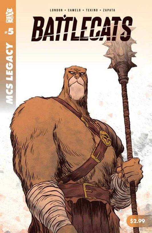 Mad Cave Studios Legacy Battlecats #5 (Of 5) Cover B Jesse Lonergan Variant