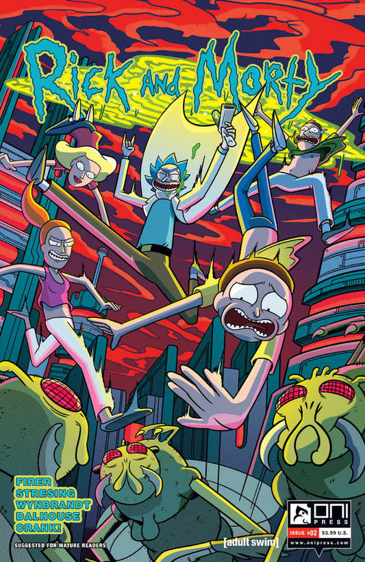 Rick And Morty #2 Cover B Marc Ellerby Variant (Mature)