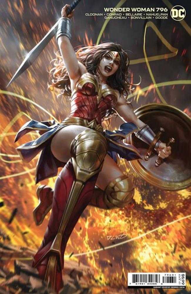 Wonder Woman #796 Cover B Derrick Chew Card Stock Variant