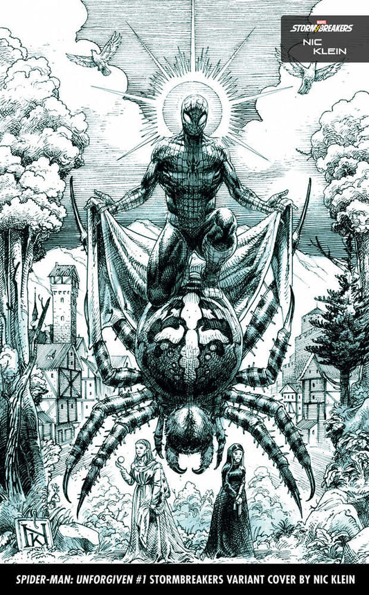 Spider-Man Unforgiven #1 Klein Stormbreaker Variant