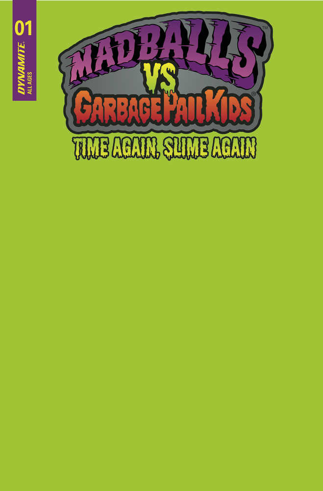 Madballs vs Garbage Pail Kids Slime Again #1 Cover D Puke Gree