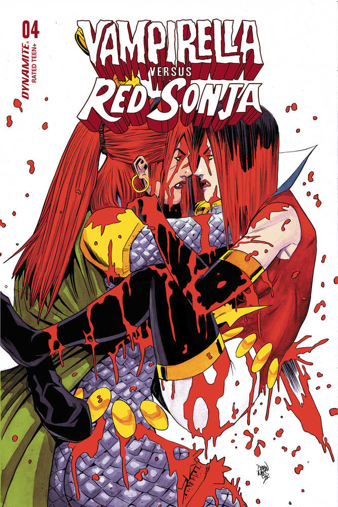 Vampirella vs Red Sonja #4 Cover D Moss