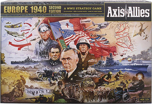 Axis & Allies 1940 Europe 2ND Edition Board Game