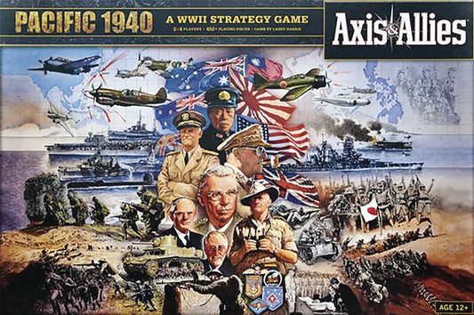 Axis & Allies 1940 Pacific 2ND Edition Board Game