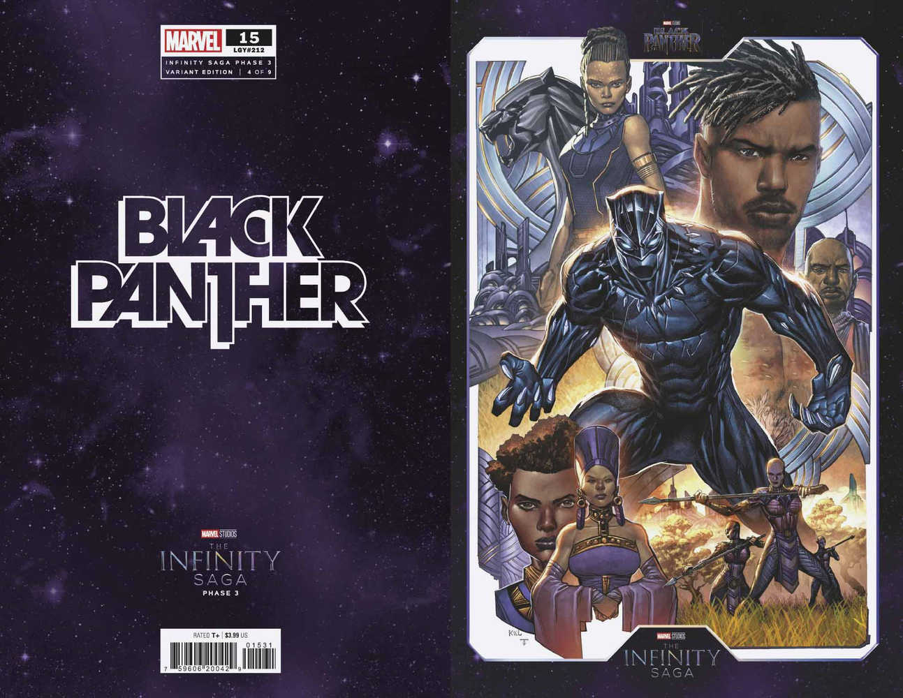 Black Panther #15 Lashley Infinity Saga Phase 3 Variant