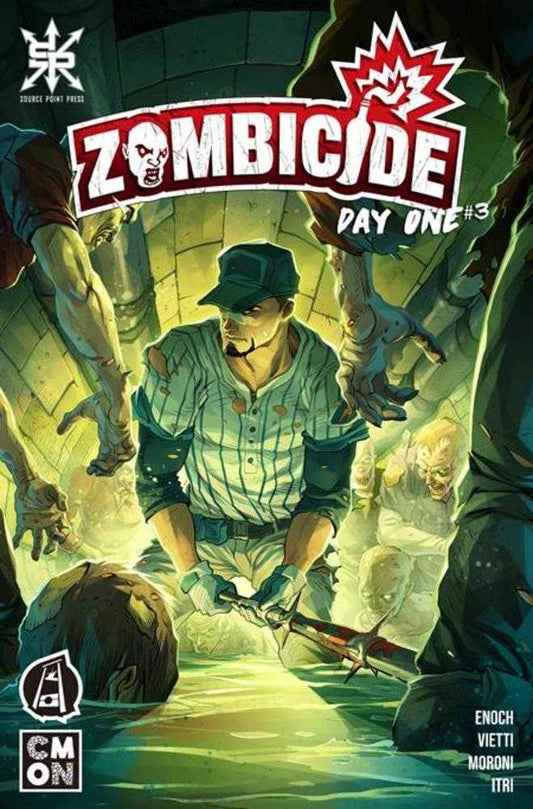 Zombicide Day One #3 (Of 4) Cover B Riccardo Crosa Variant (Mature)