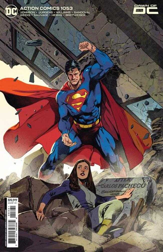 Action Comics #1053 Cover B Rafa Sandoval Card Stock Variant