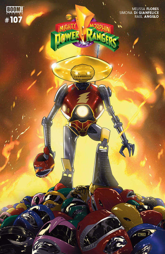 Mighty Morphin Power Rangers #107 Cover A Clarke