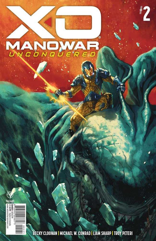 X-O Manowar Unconquered #2 Cover B Secher (Mature)