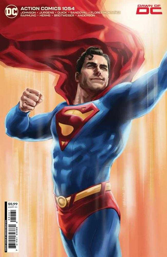 Action Comics #1054 Cover D Ibrahim Moustafa Superman Card Stock Variant