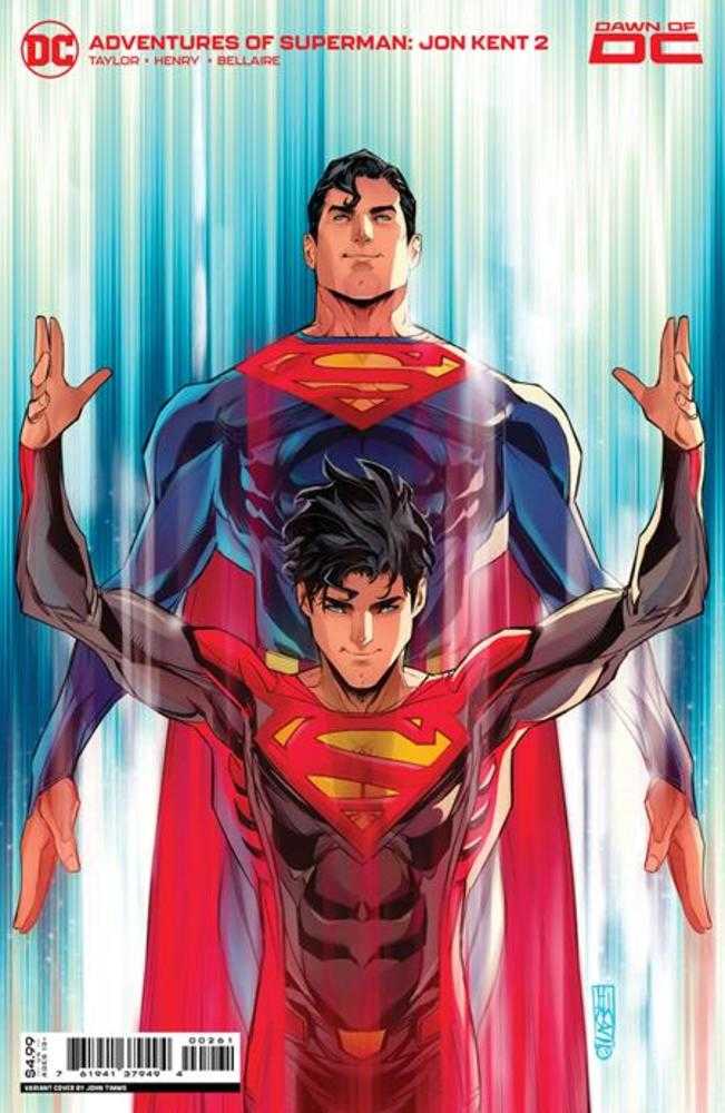 Adventures Of Superman Jon Kent #2 (Of 6) Cover D John Timms Superman Card Stock Variant