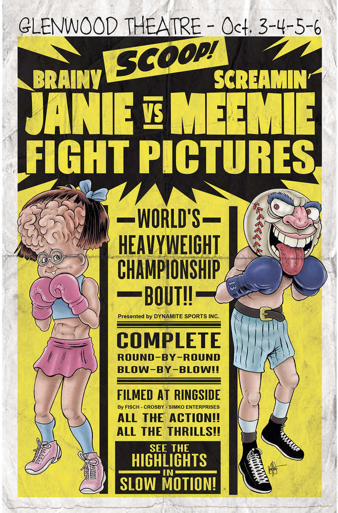 Madballs vs Garbage Pail Kids Slime Again #4 Cover C Poster Ar