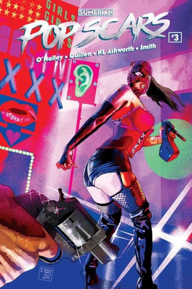 Popscars #3 (Of 6) Cover B Warwick Fraser Coombe Variant (Mature)