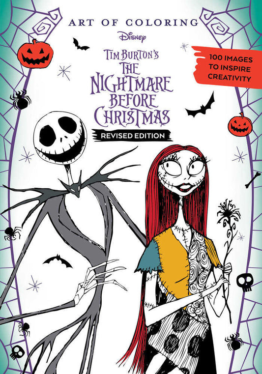 Art Of Coloring: Disney Tim Burton'S The Nightmare Before Christmas