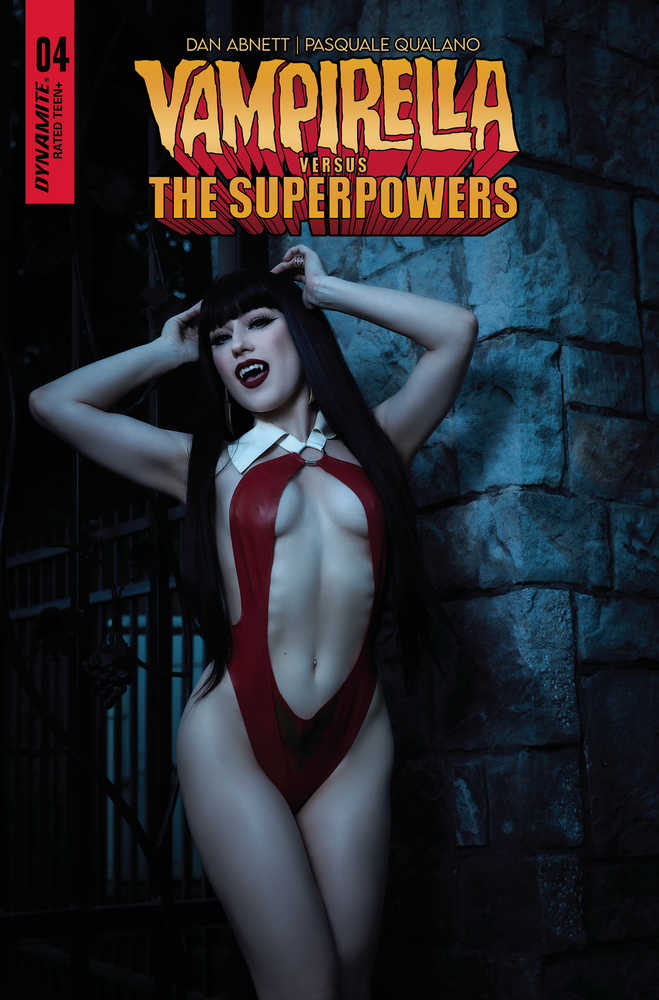 Vampirella vs Superpowers #4 Cover F Cosplay