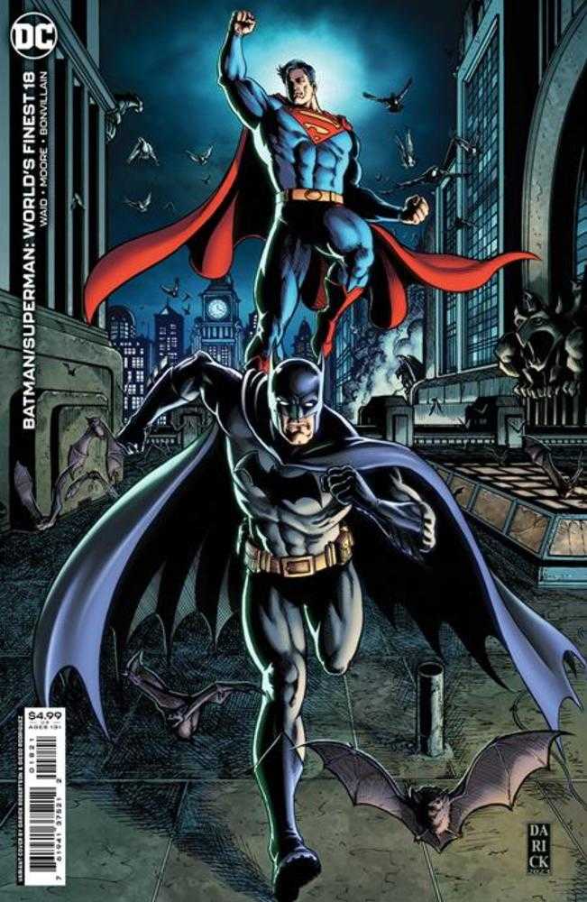 Batman Superman Worlds Finest #18 Cover B Darick Robertson & Diego Rodriguez Card Stock Variant