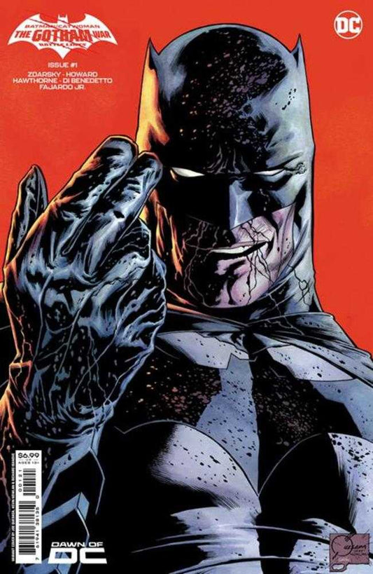 Batman Catwoman The Gotham War Battle Lines #1 (One Shot) Cover B Joe Quesada Card Stock Variant