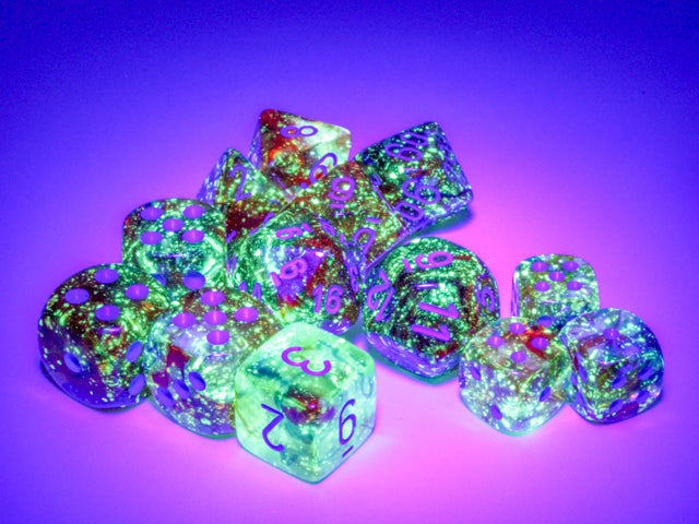 Chessex - Nebula Primary/Blue Polyhedral 7-Die Set