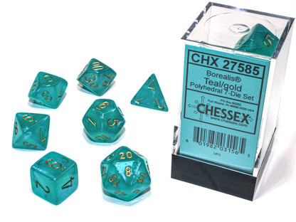 Chessex - Borealis Teal/Gold