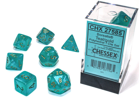 Chessex - Borealis Teal/Gold