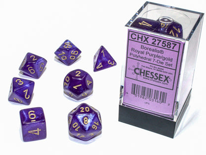 Chessex - Borealis Royal Purple/Gold