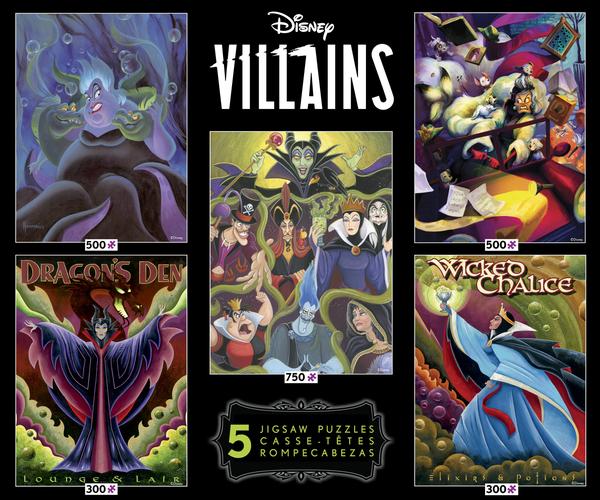 Disney Villains 5 in 1 Multi pack