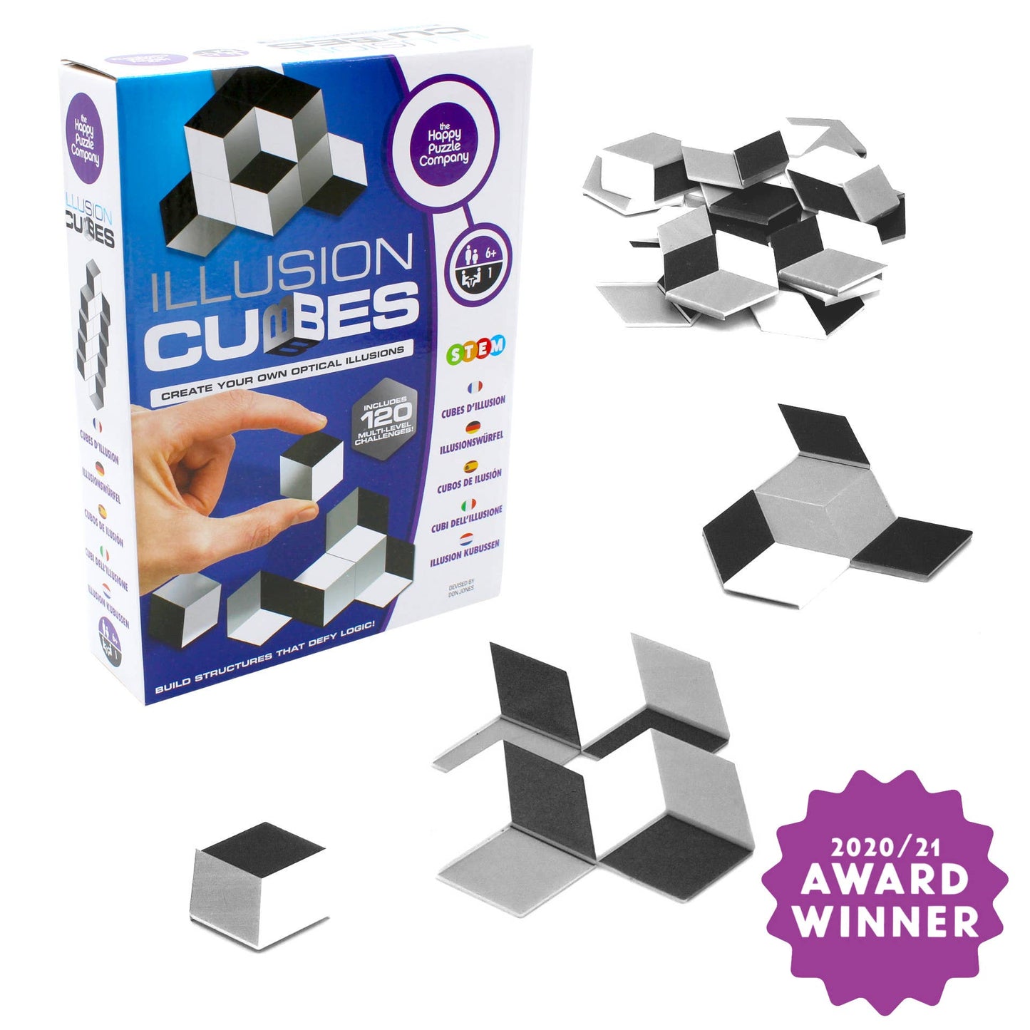 MukikiM - Illusion Cubes - Create Your Own Optical Illusions
