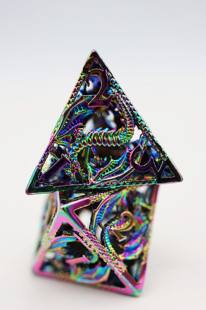 Hollow Mystic RPG Metal Dice Set