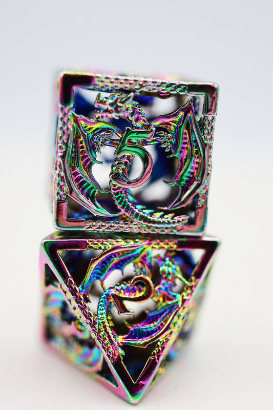 Hollow Mystic RPG Metal Dice Set