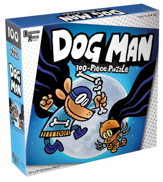 University Games - Dog Man and Cat Kid 100 pc. Pzl