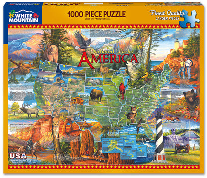 White Mountain Puzzle - National Parks America