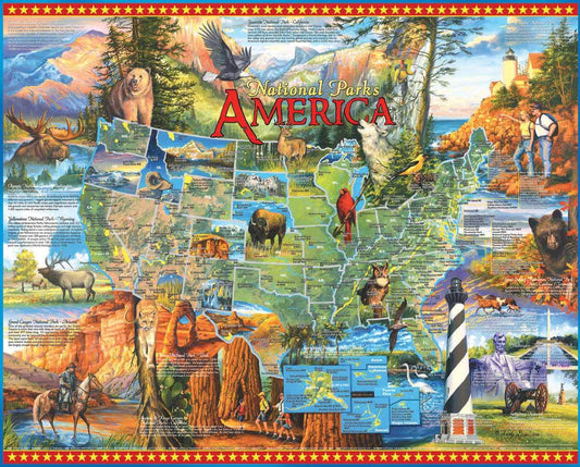 White Mountain Puzzle - National Parks America