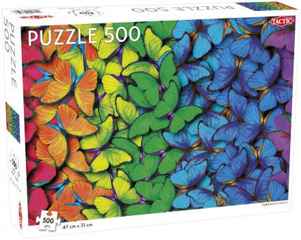 Puzzle 1000 - Rainbow Butterflies