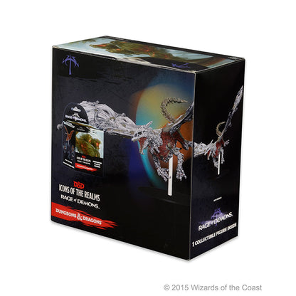 D&D Icons of the Realms Miniatures: Rage of Demons, White Dracolich