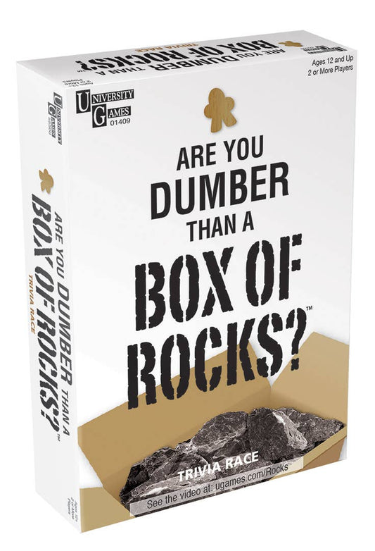 University Games - Are You Dumber Than A Box of Rocks