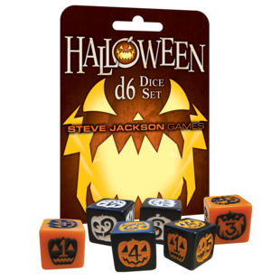 Steve Jackson Games - Halloween d6 Dice Set