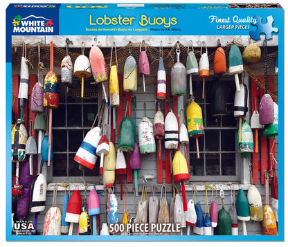 White Mountain Lobster Buoys Puzzle