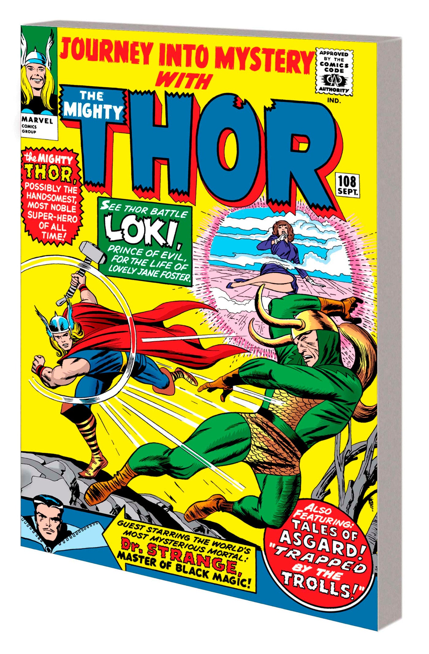 Mighty Marvel Masterworks: The Mighty Thor Volume. 2 - The Invasion Of Asgard Graphic Novel-Tpb Original Cover [Direct Market Only]