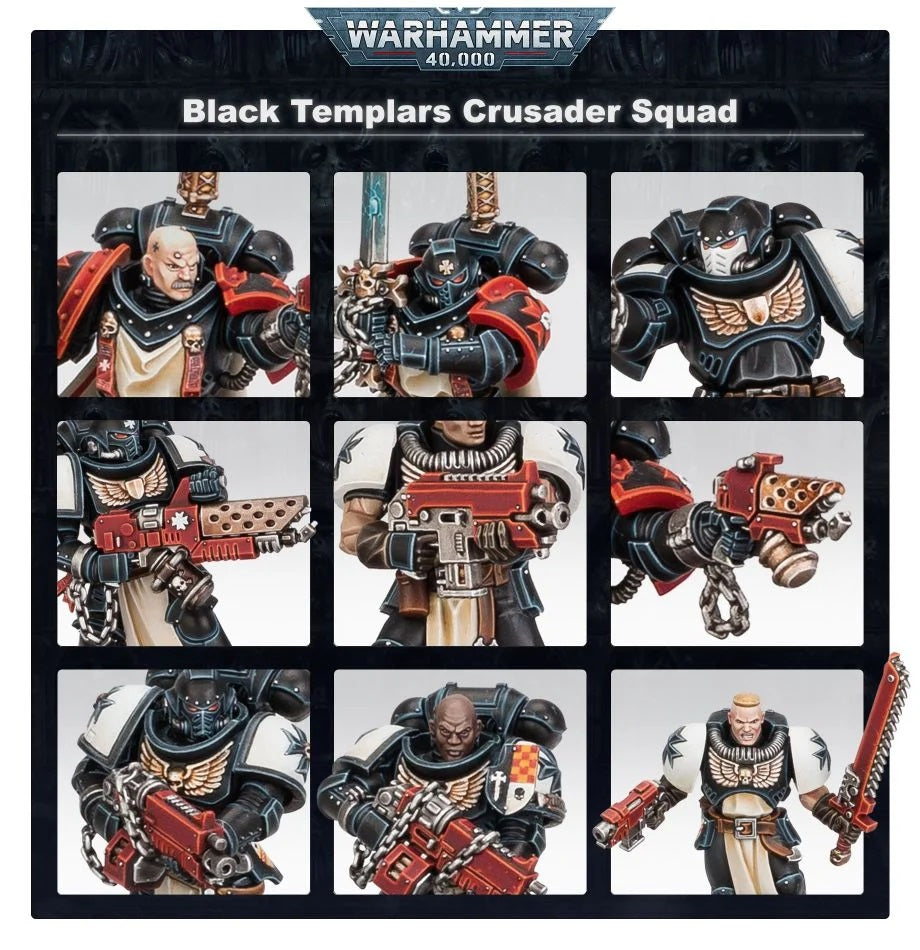 40K - Black Templars Primaris Crusader Squad