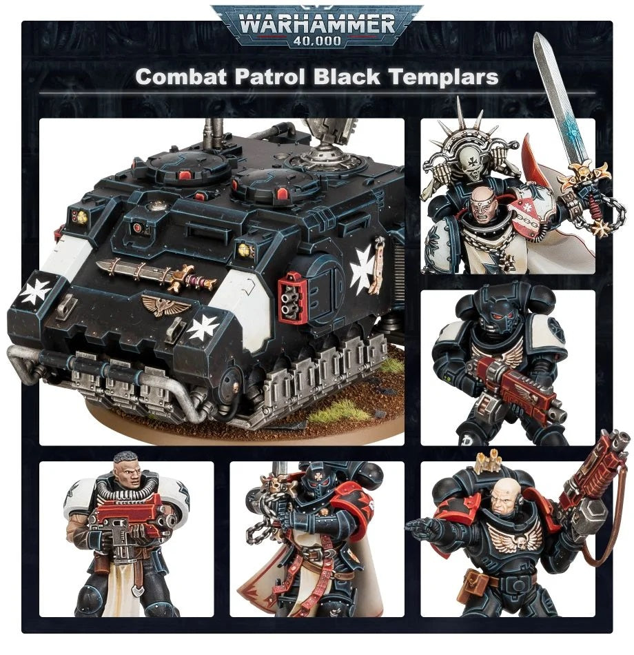 ウォーハンマー40k コンバットパトロール ブラックテンプラー TEMPLER+