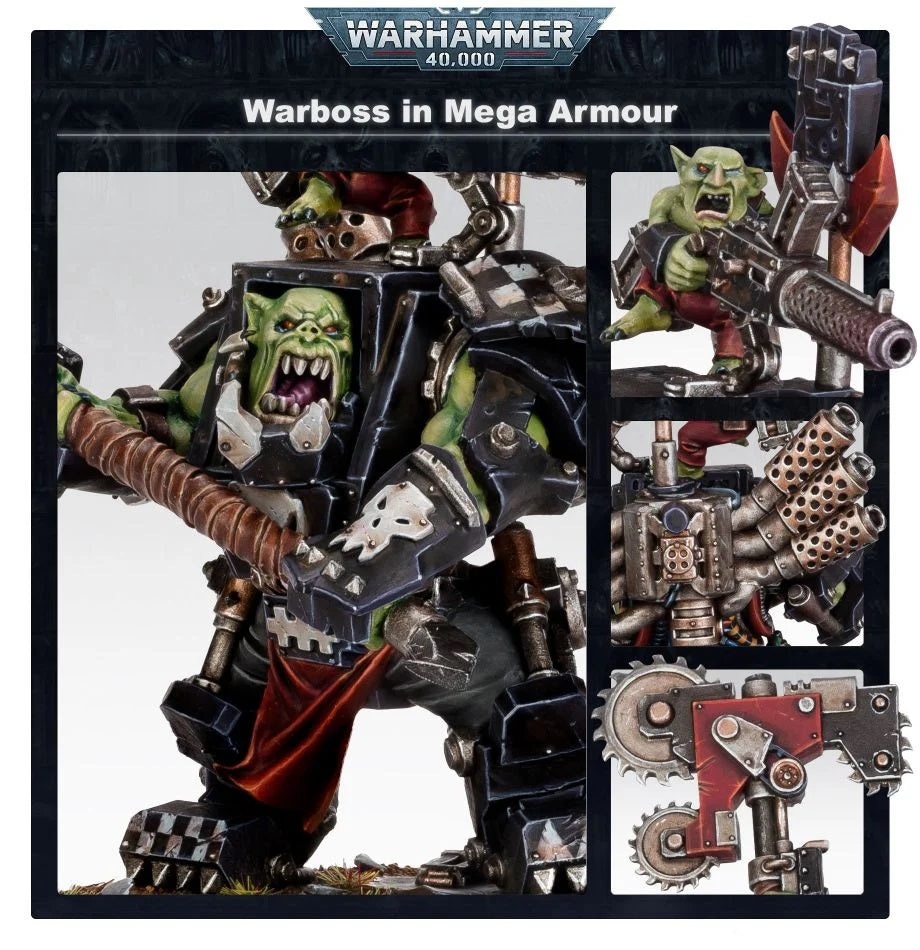 40K - Warboss in Mega Armour