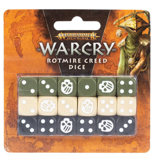 Warcry - Rotmire Creed Dice Set