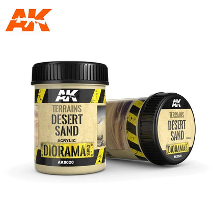 AK Interactive - TERRAINS DESERT SAND 250ML