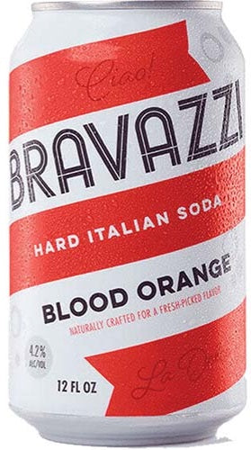 Bravazzi Hard Italian Soda - Blood Orange